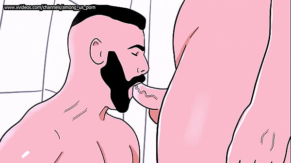 Cartoon Gay Porn sexo quente e beijo grego